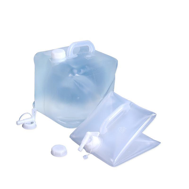 10 liters vikbar mjukvattenpåse utomhus