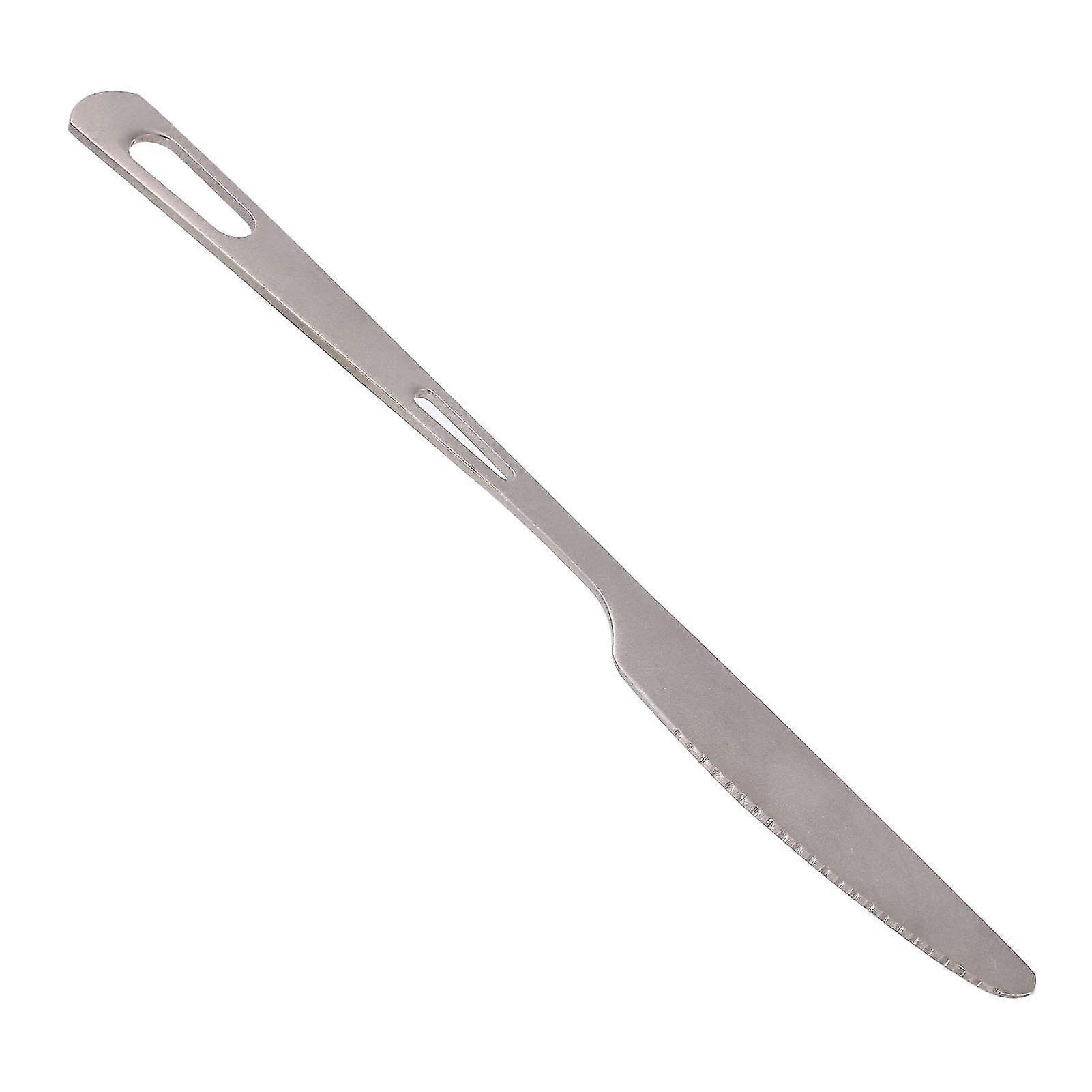 2025 Titanium Utensils Outdoor Camping Tableware Portable Flatware For Backpacking Hiking And Picnicknife