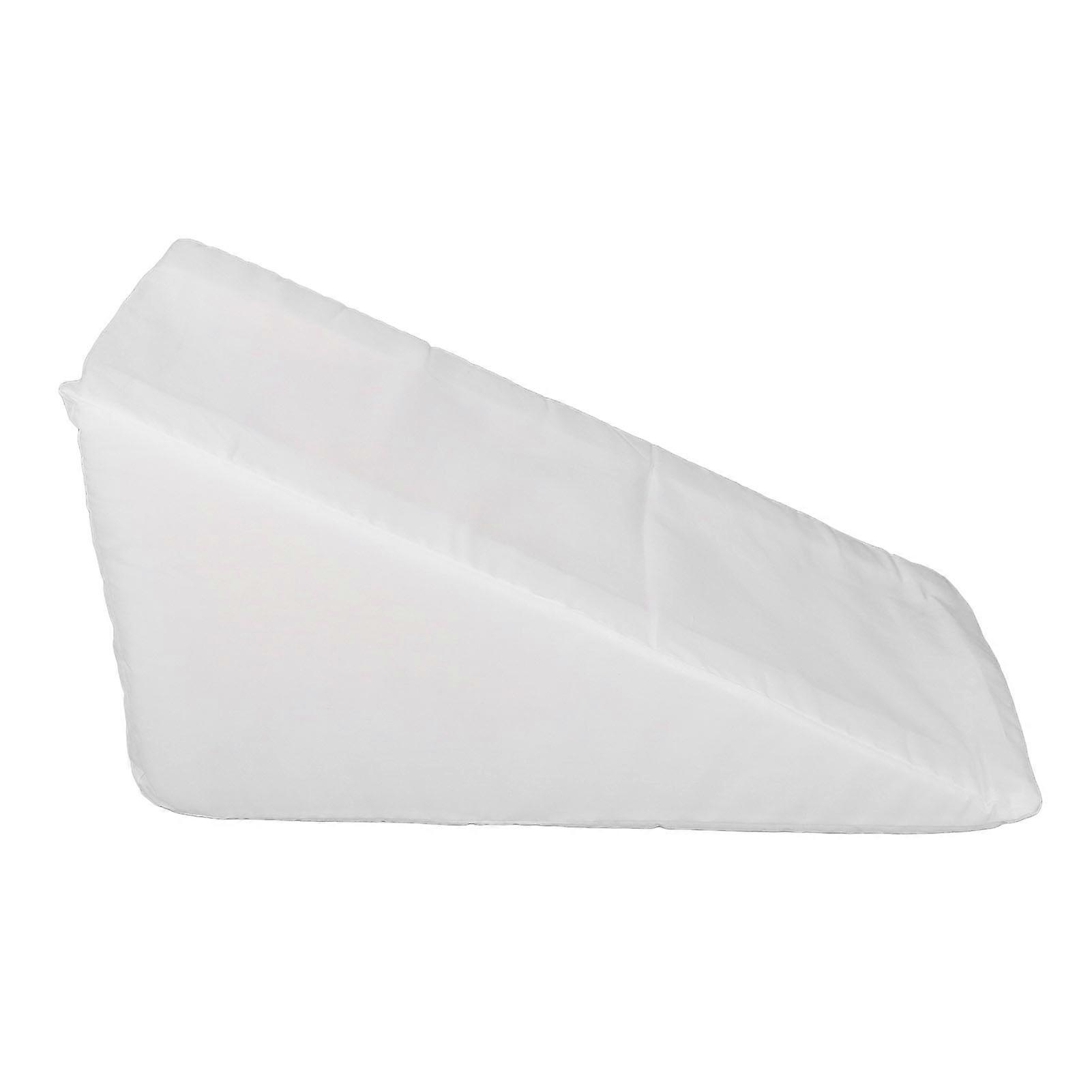 Wedge Pillow Prevent Bed Sore After Surgery Sleeping Triangle Foam Sponge for Front Arm Lift White 
