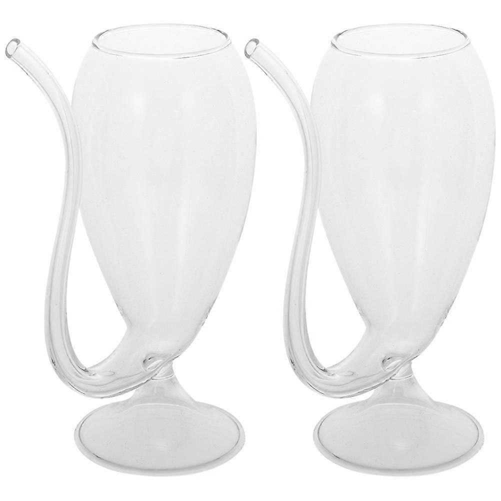 Transparent Beverage Cups with Straw Design   Elegant Multifunctional Drinkware for Party and Bar Use