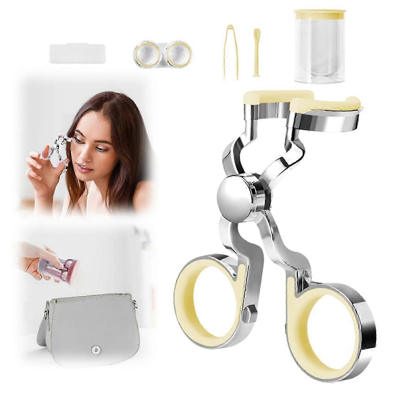 Soft Lens Applicator & Remover Tool - Yellow Contact Lens Inserter Clips