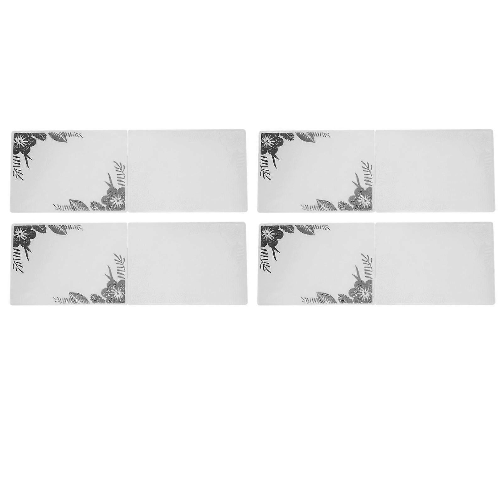 2025 Latest Model  4 Pcs Plastic Embossing Folder DIY Craft Template Folders