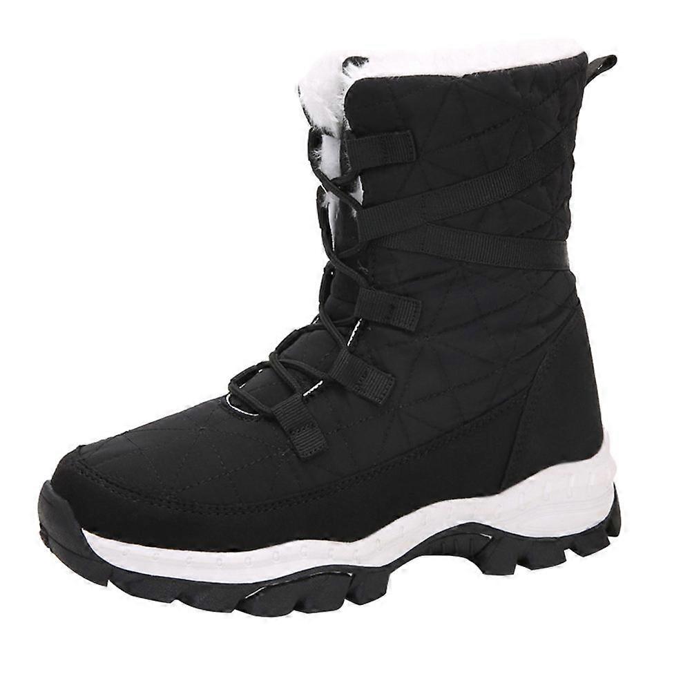 Warm Winter Boots Women High Shoes Design Simple Appearance Non Slip Sole Comfortable Feet 6 Uk 1 Pair