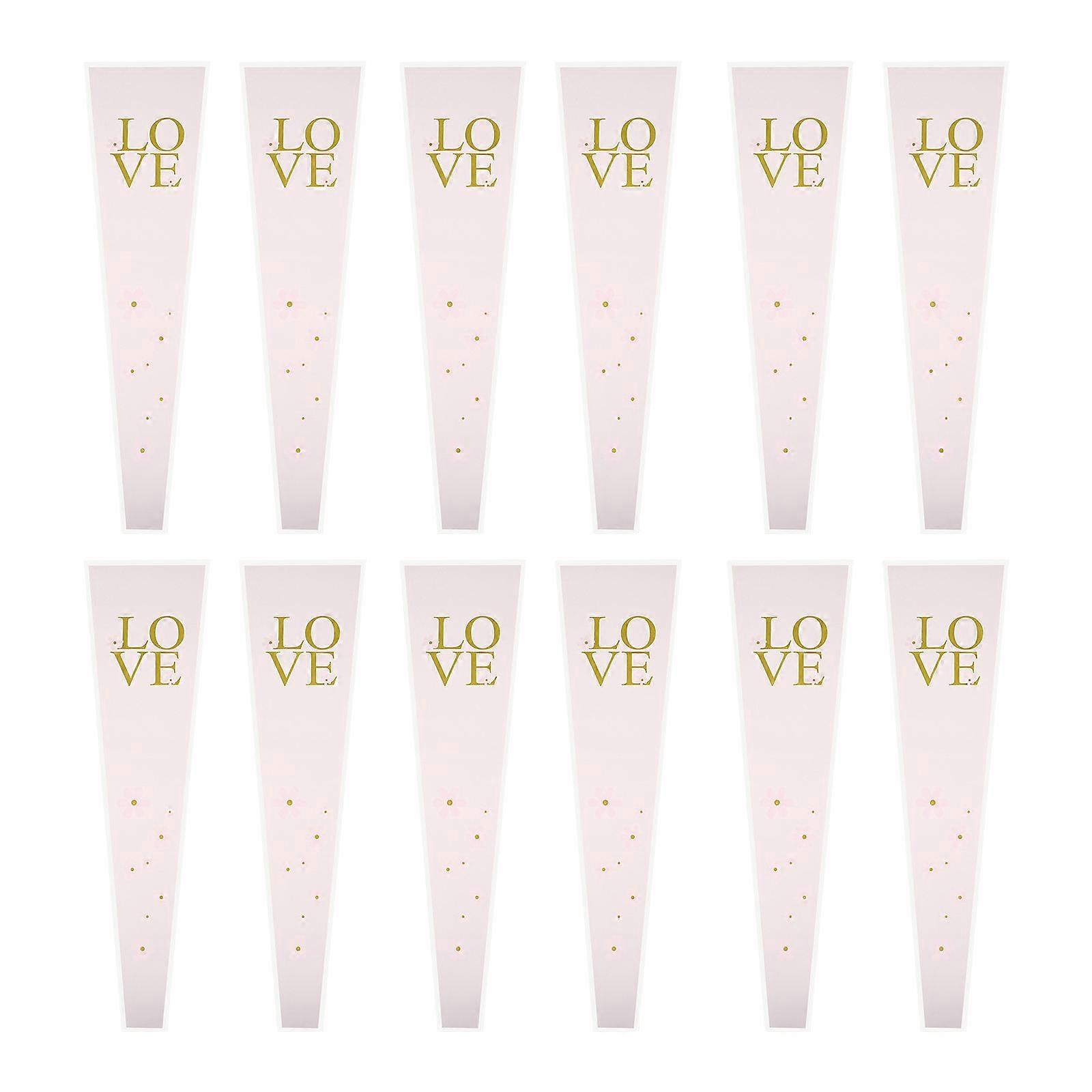 50 pcs flower wrap bags, single rose packaging sleeves, delicate bouquet wrap for floral arrangements, transparent design for water access
