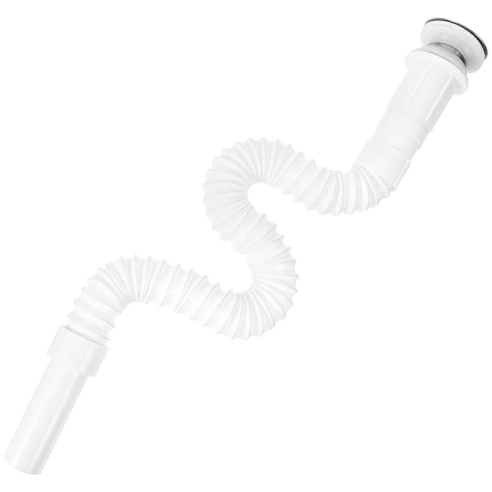 Washing Machine Hoses Sewer Tubing Abs Material Bathrooms 85x6cm 1Pack