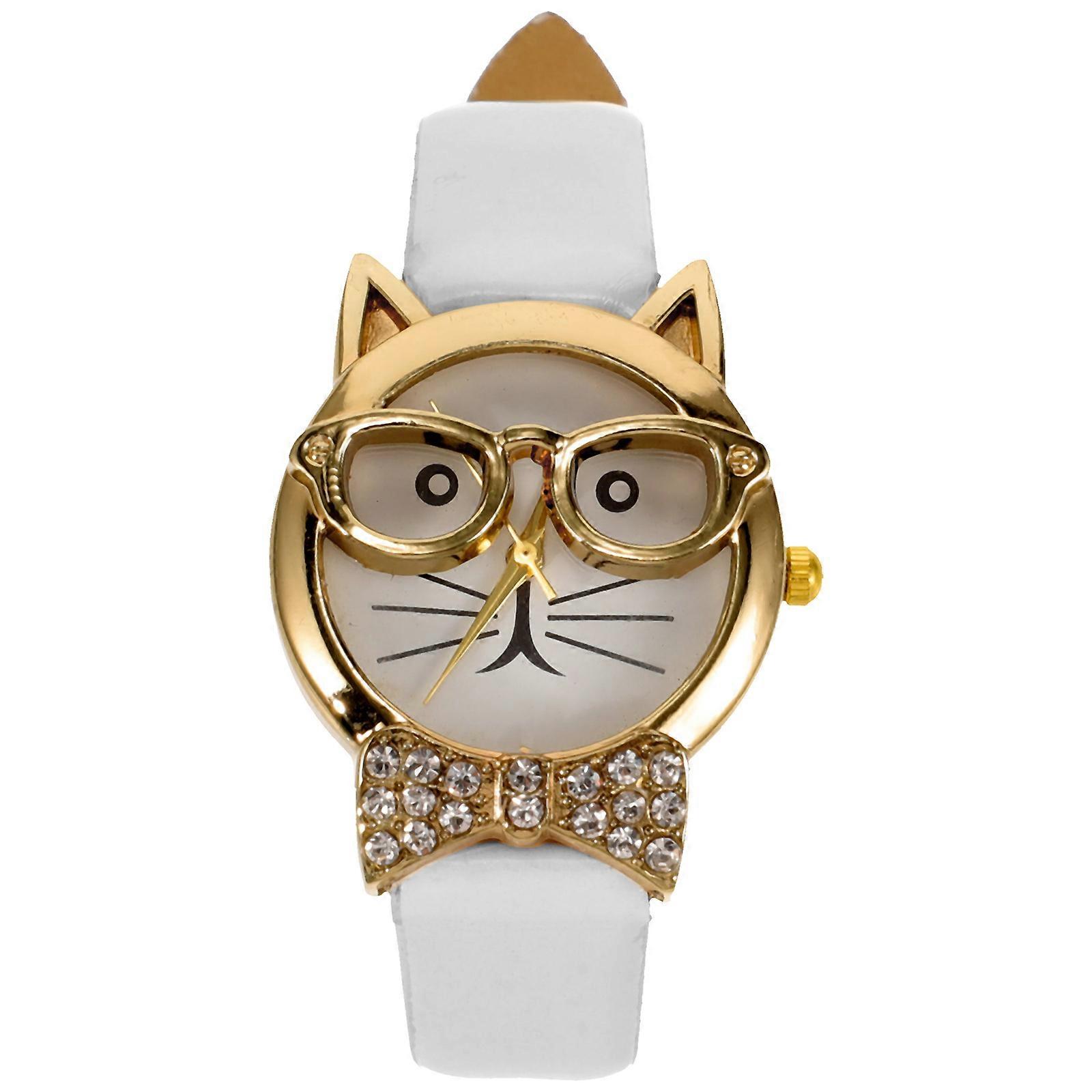 Face Wristwatch for Everyday Wear and Parties – Comfortable Breathable Strap, Charming Design Accessory