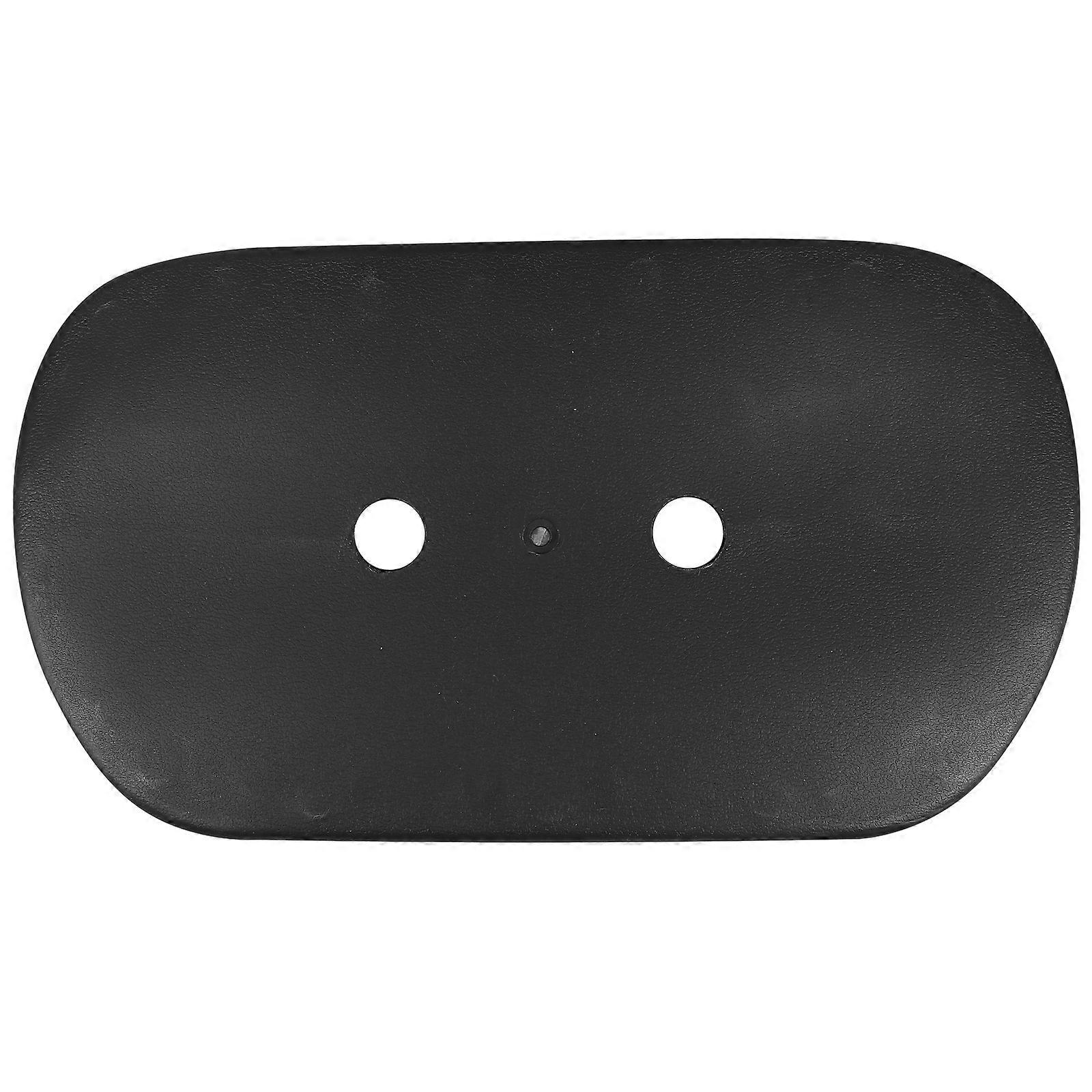 Office Chair Backrest Comfortable Typing Ergonomic Support Sleek Design Black 1Pcs