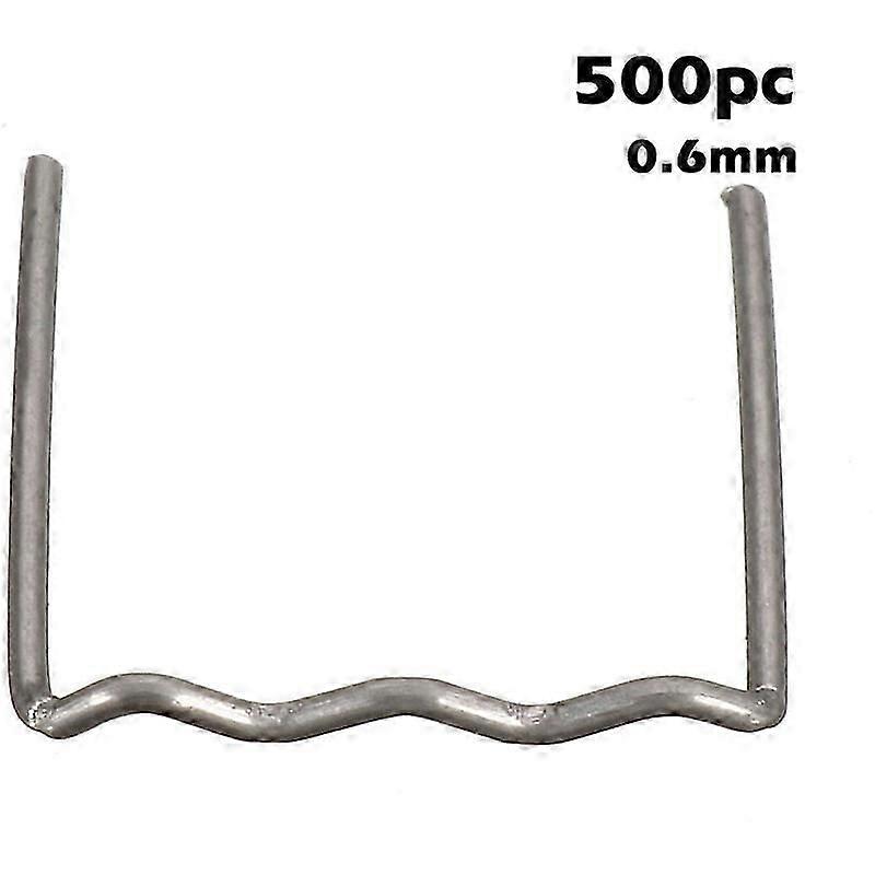 500pcs Goujons à souder - Goujons à souder de pare-chocs automobile 0.6 petite vague