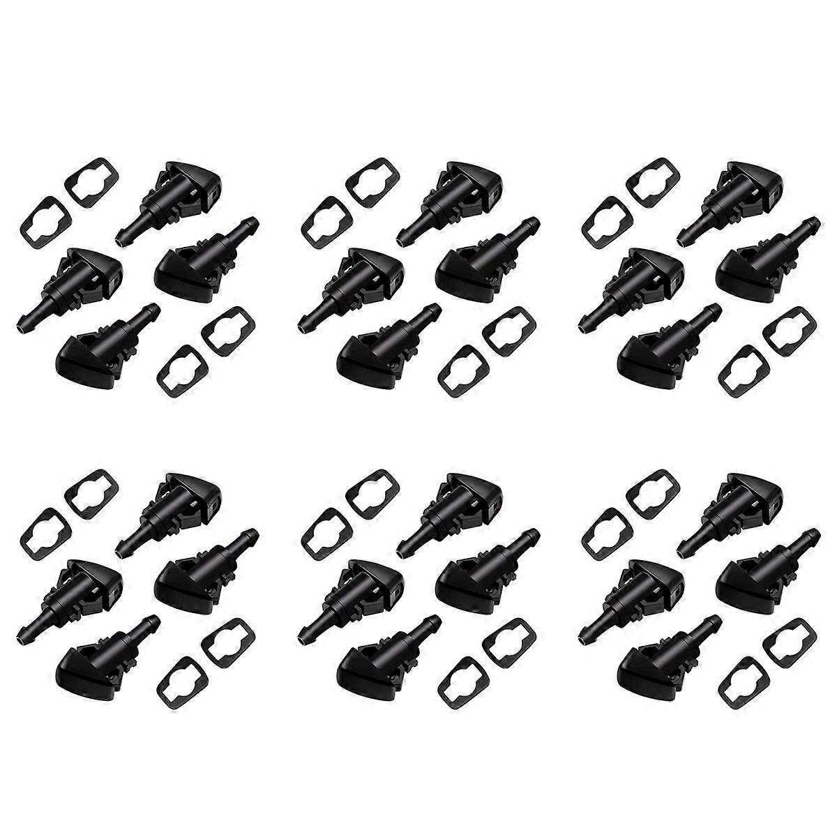 4 Pack Front Windshield Washer Nozzles Kit for Ram