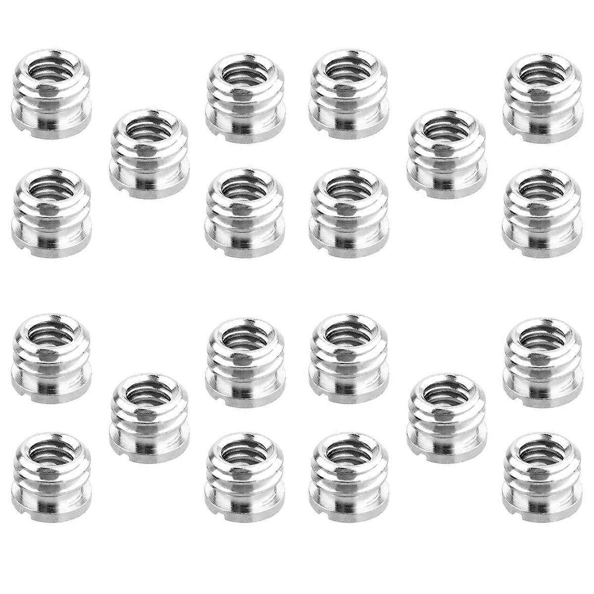 5 Pack 1/4 inch to 3/8 inch Standard Adapter Ball Head Video Stand