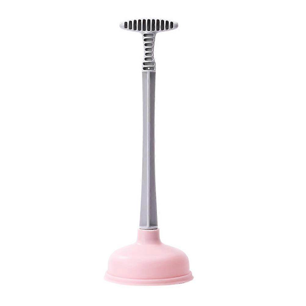Ergonomic Long Handle Clog Cleaning Plunger for Bathroom, Kitchen, and Home Use – Unblocks Sinks and Toilets Effectively