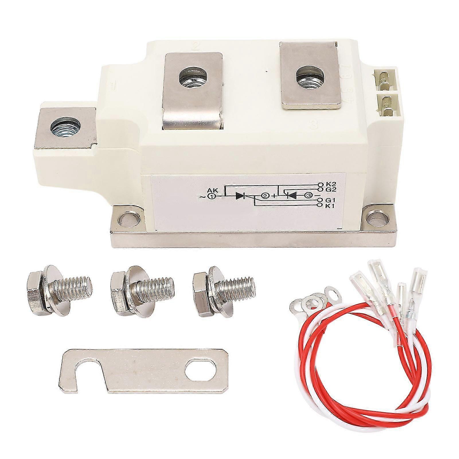 2024 Thyristor Diode Power Module Bidirectionally Controllable PC Copper Base SCR Diode Power Module JLSKKT 250/16E 250A