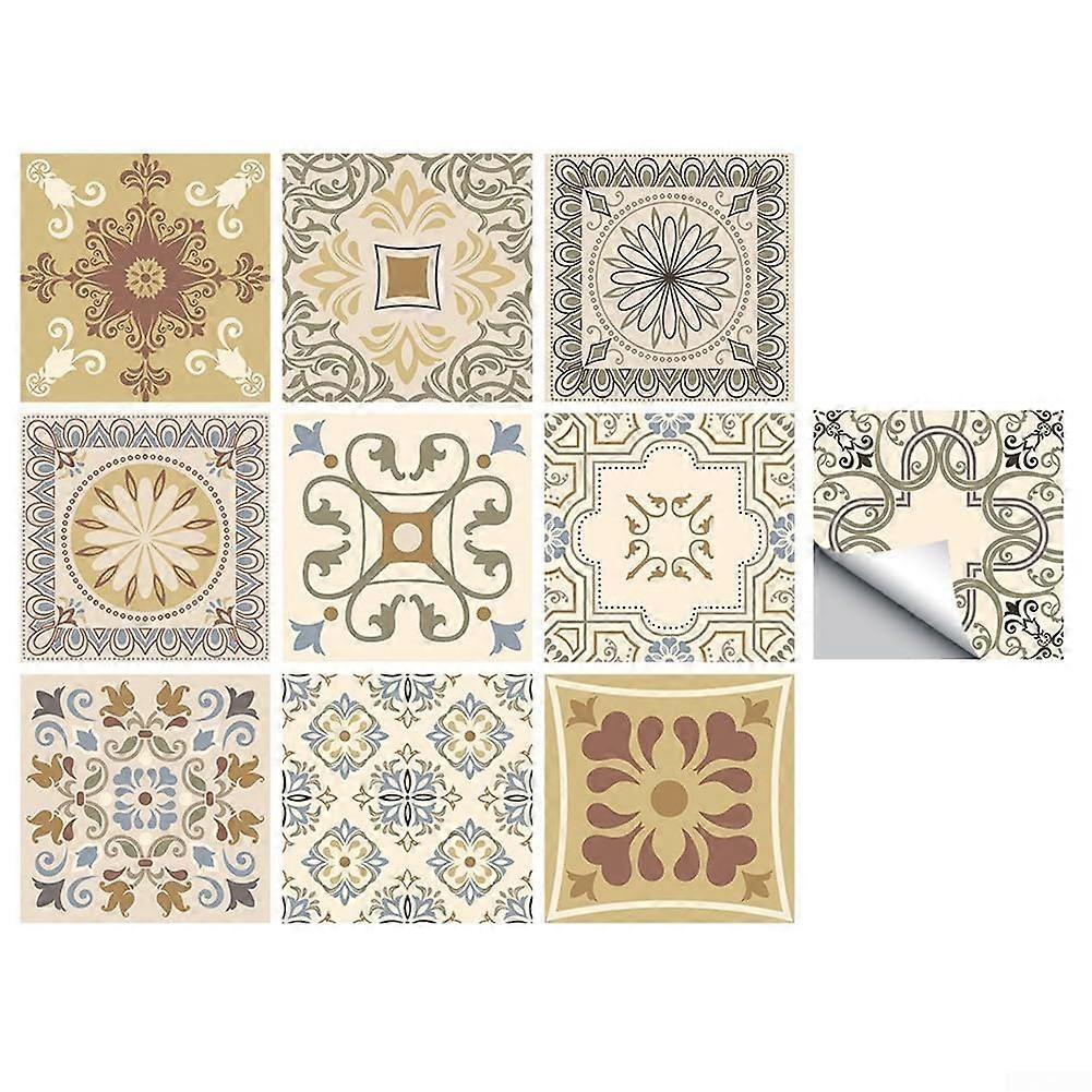 Removable floor stickers with brick pattern, perfect for decorating walls, floors and tables in your home. Ref: 6257