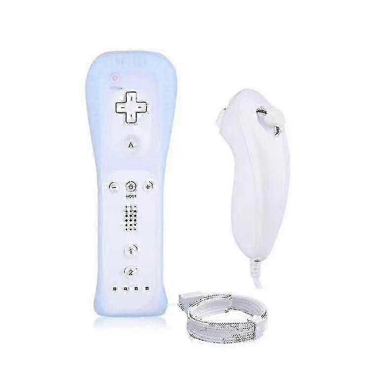 جهاز تحكم عن بعد Wii أبيض لوحدة تحكم Wii و Wii U عالية الجودة