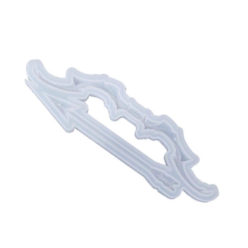 Non Stick Bow and Arrow Mold   Epoxy Arrow Mould for DIY Decoration, Creative Silicone Casting Tool for Unique Craft Designs