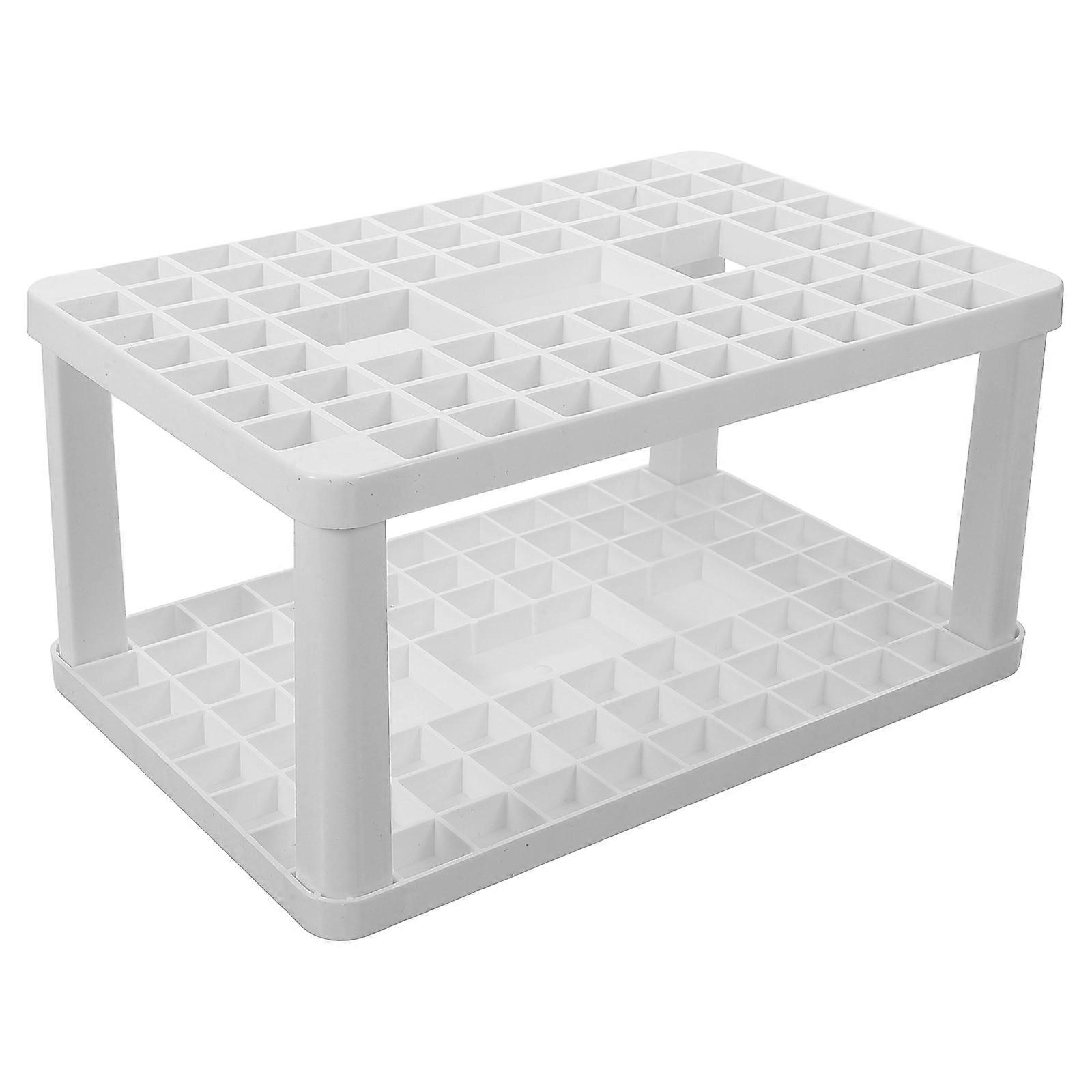 Plastic Makeup Brush Holder for Organizing Home and Office 1Set