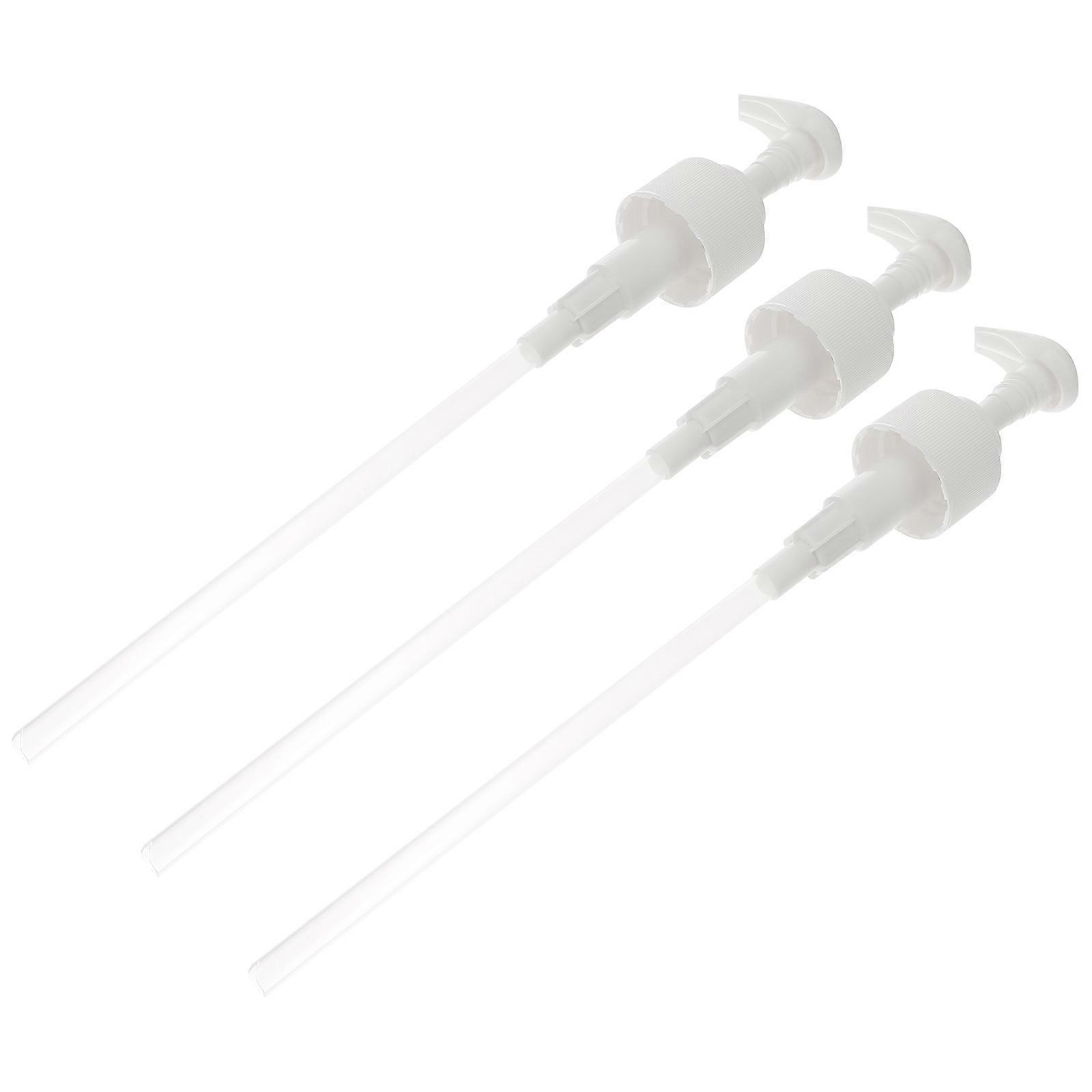 Shampoo and Shower Gel Bottle Pumps with PP Material for Home Use 3 Pieces