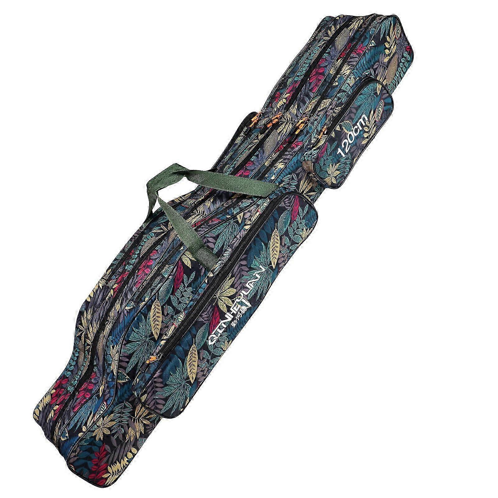 Three Layers Camouflage Fishing Rod Case for Traveling 47inch