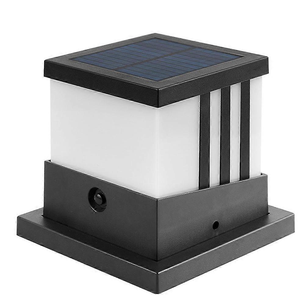 Solar Garden Lights 3 Modes Solar Powered Post Cap Lights Solar Post Light