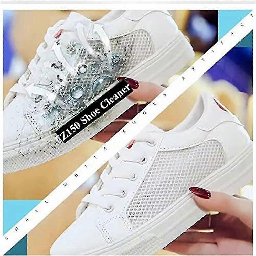 Enlève la saleté et le jaune de la machine à laver les chaussures en gel nettoyant blanchissant les chaussures en mousse de nettoyage Kit de nettoyage pour chaussures