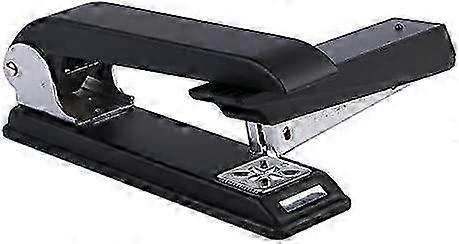 Swing Arm Rotary Stapler, 12-Sheet Capacity, Suitable for Booklet Binding, Black