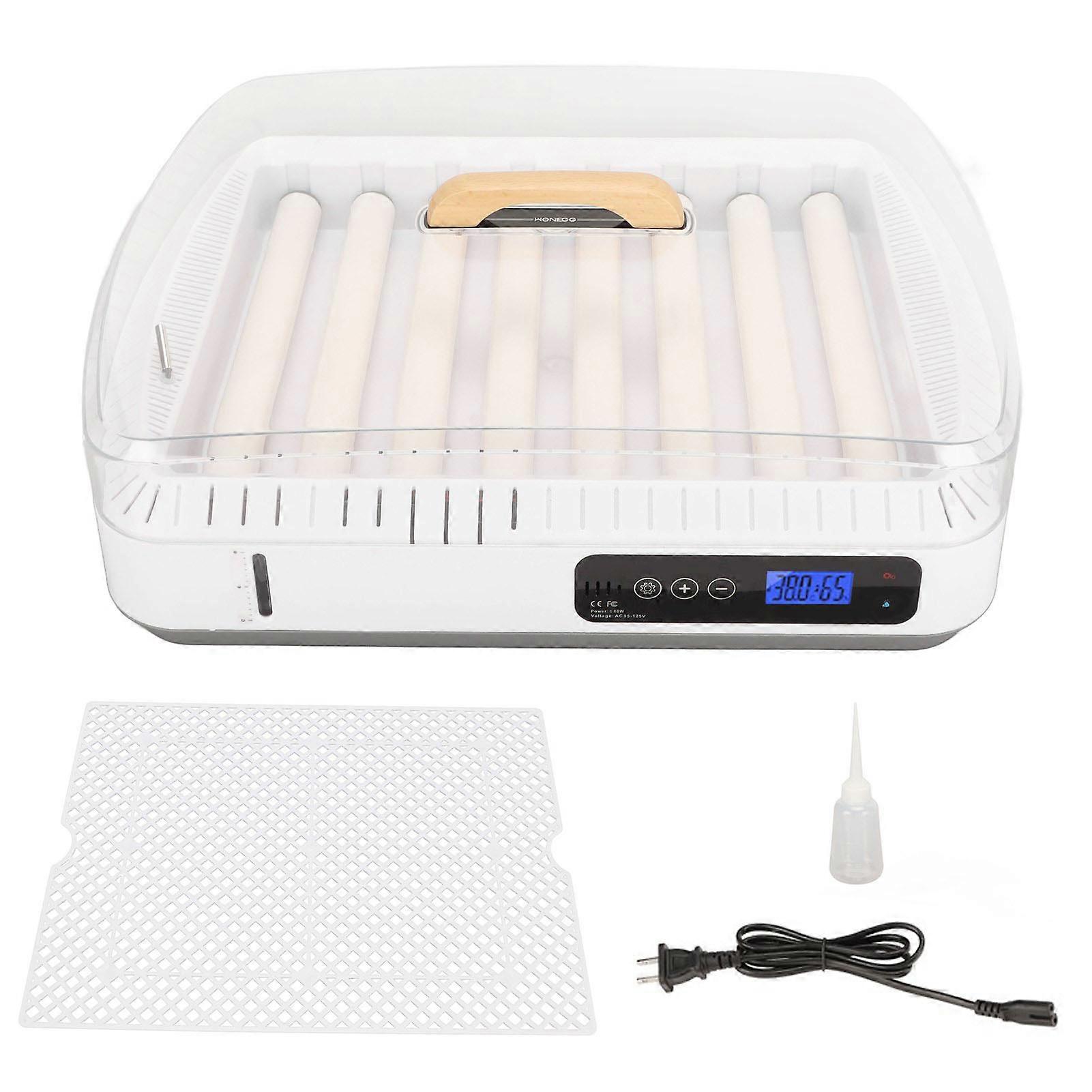 Egg Incubator Intelligent Automatic Temperature and Humidity Control Eggs Hatching Machine for Home Use US Plug 110V