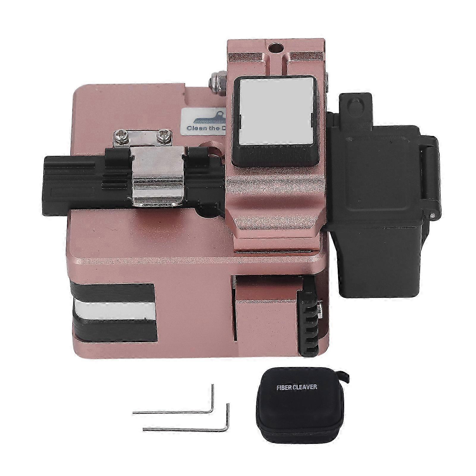 High Accuracy Cutter Tool for Fiber Cleaving with Waste Box