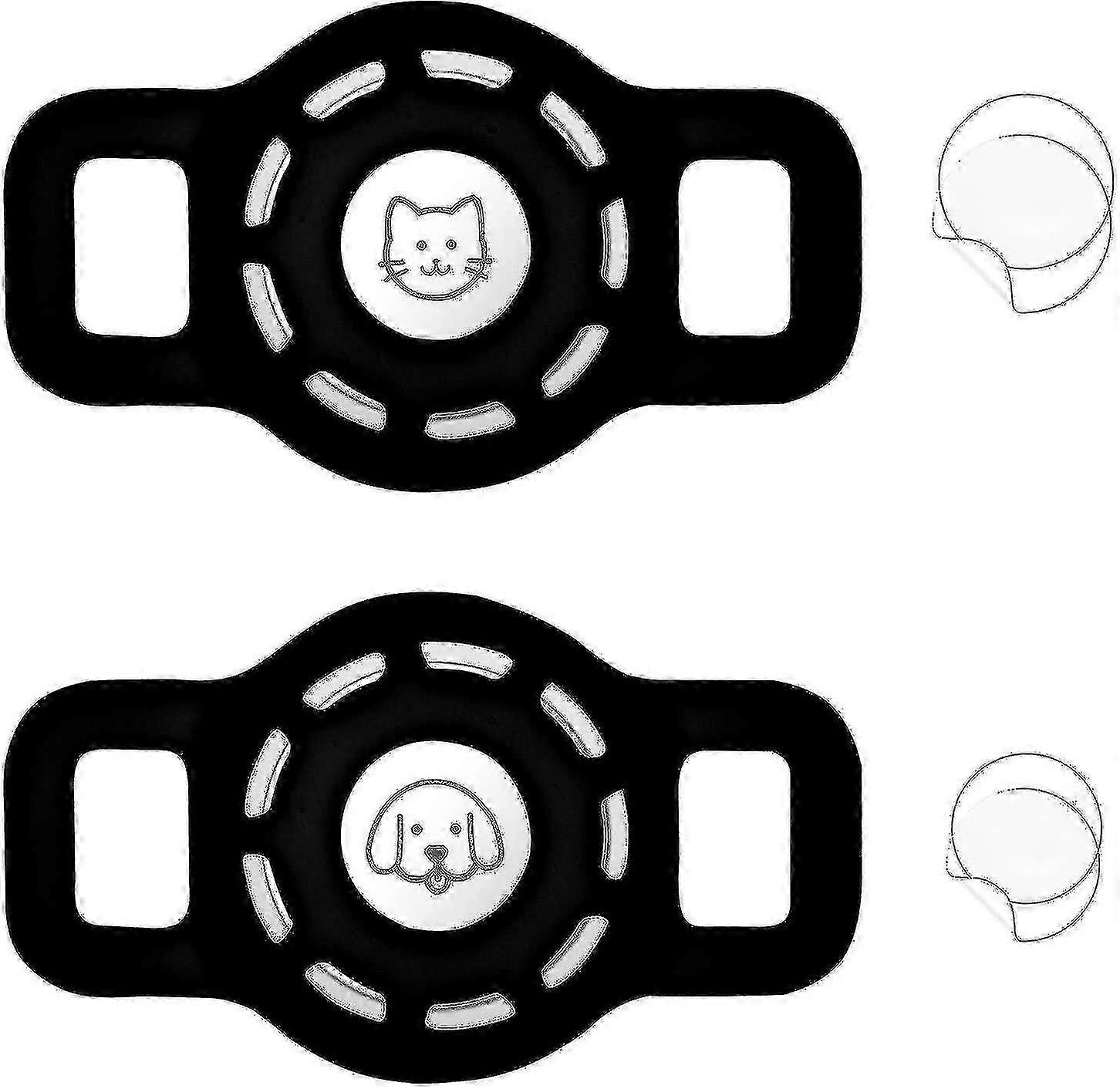2-piece Pet Collar Holders