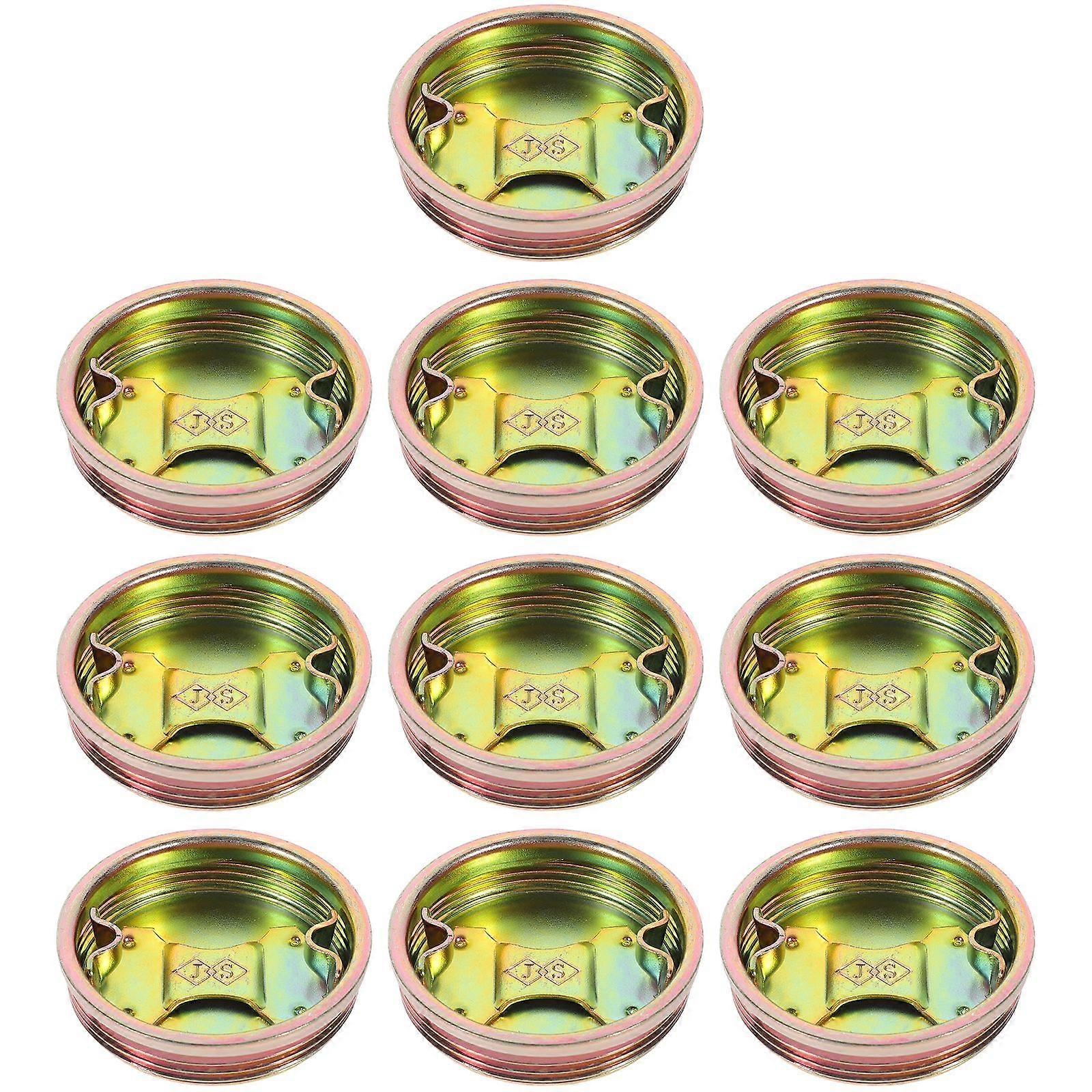 10 قطع النفط طبل الأغطية النفط بونغ طبل قبعات استبدال قبعات برميل المياه لبراميل 200L