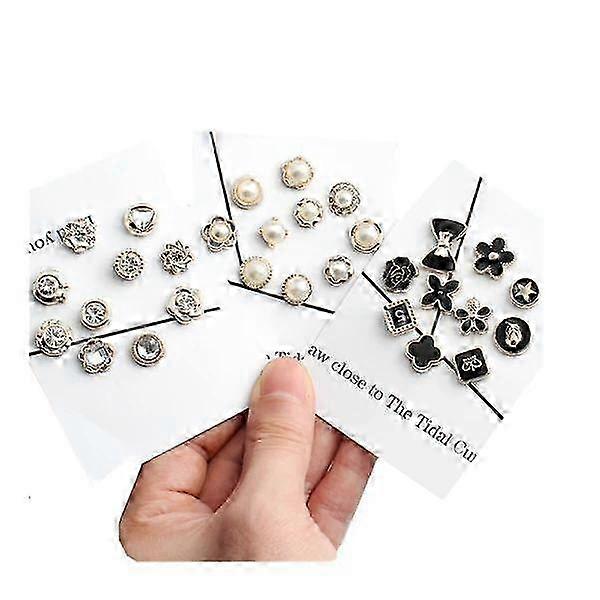 30 Pack Modern Brooch Buttons and Pins