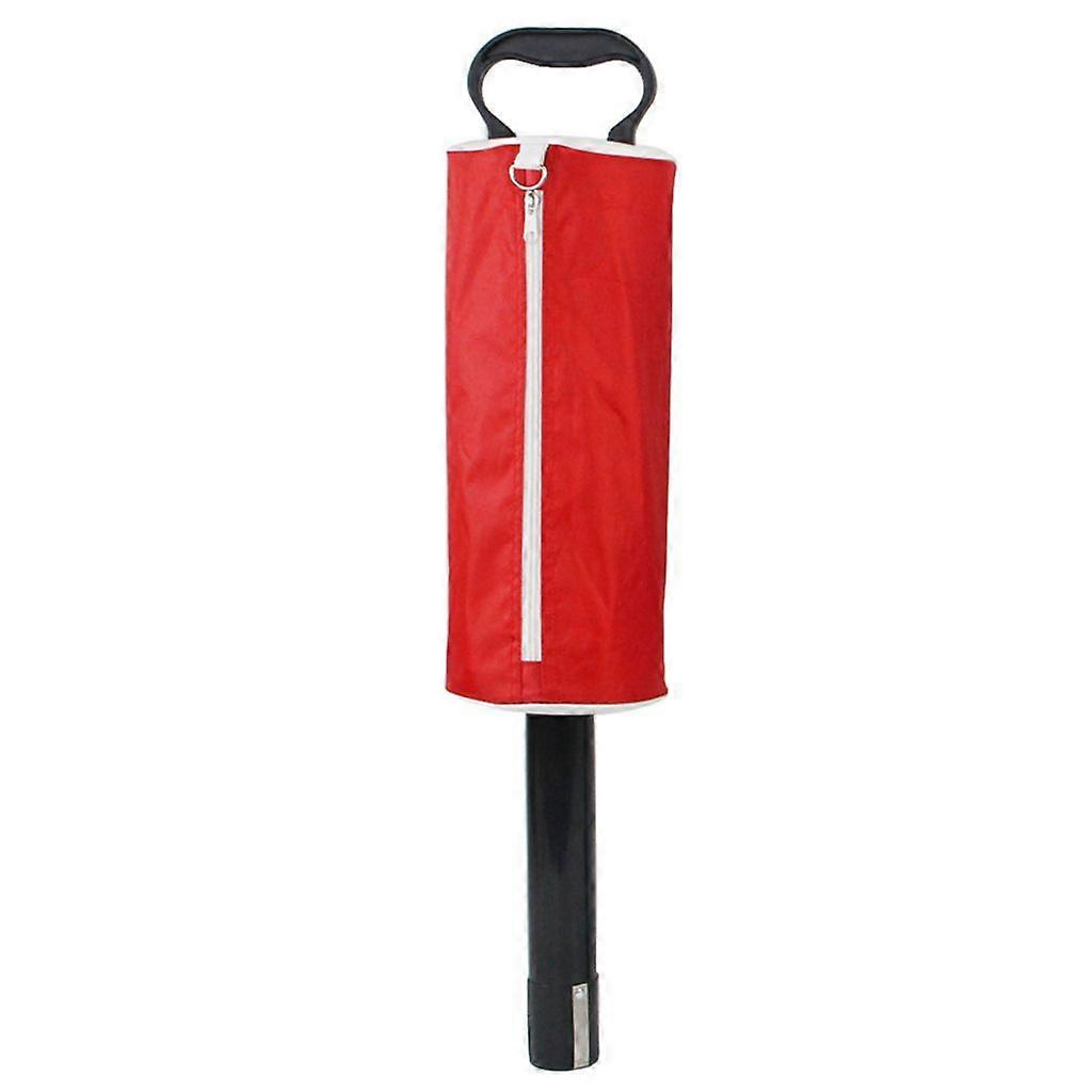 Reusable golf ball collector, convenient, labor-saving, practical and reliable outdoor golf ball picker - red