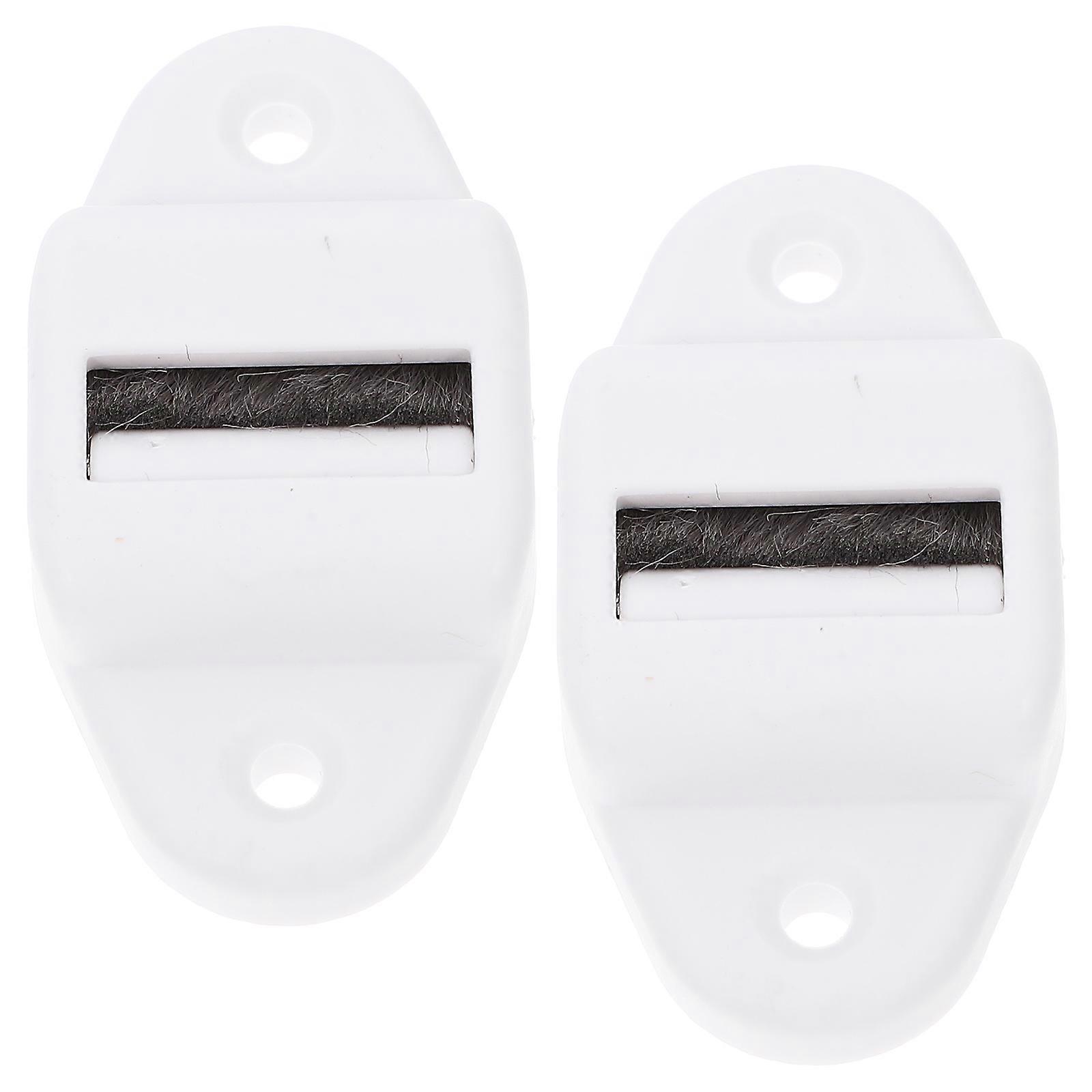 Blind Curtain Gliders Belt Guide for Easy Installation 2Pcs Plastic Roller