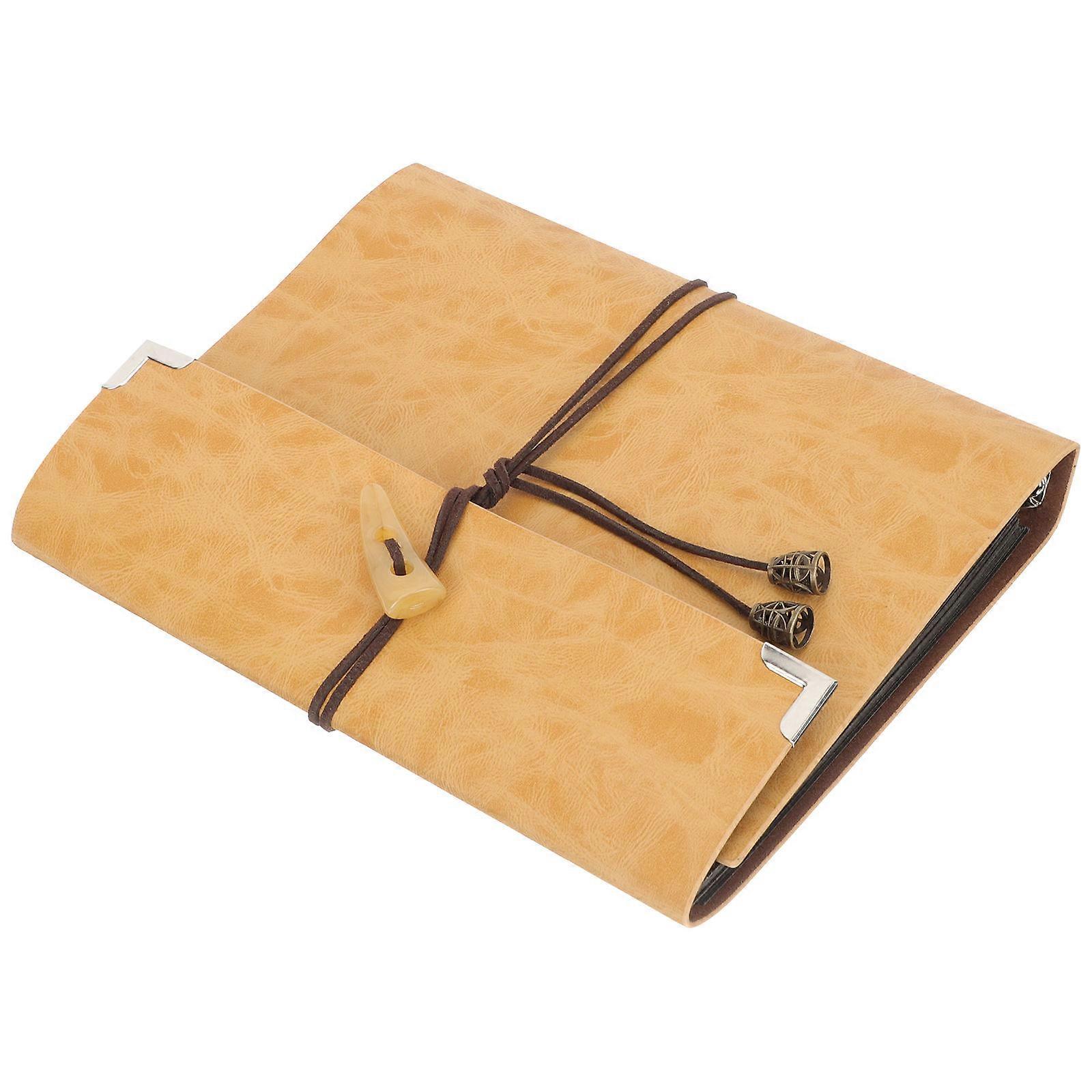 スクラップブッキングアルバムフォトホルダーDIY手作りアルバム長方形レザー1パック