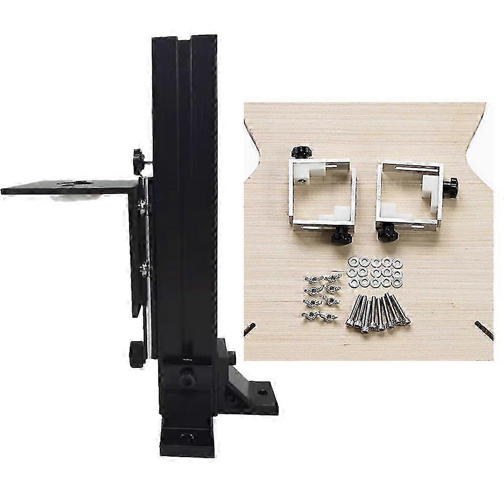 True Channel Binding Router Jig with Guitar Body Cradle ABo