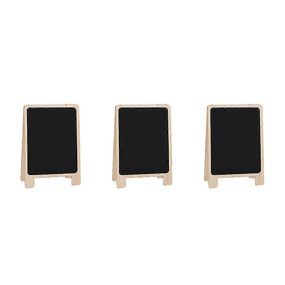 Message Sign Small Board Home Decoration Indoor Use Blackboard 3Pcs