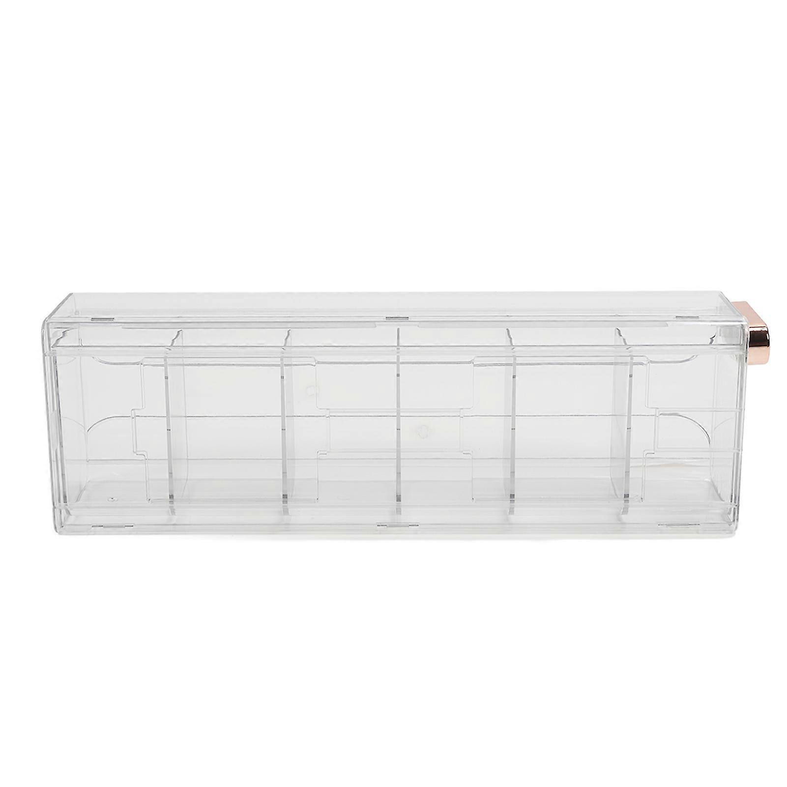 Underwear Storage Boxes Transparent Removable Design Wall Mounted Rugged Versatile Sock Organizer Dividers for Drawer Closet