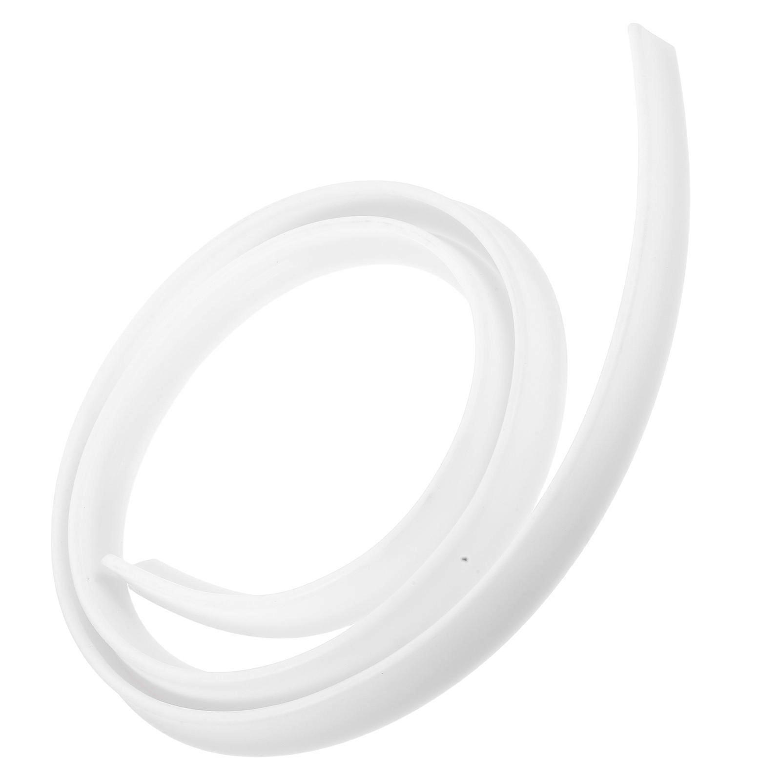 Upgraded Curved Shower Water Stopper Strip Bathroom Water Barrier for Dry and Wet Area Separation, Easy Installation, Stylish and Functional Home