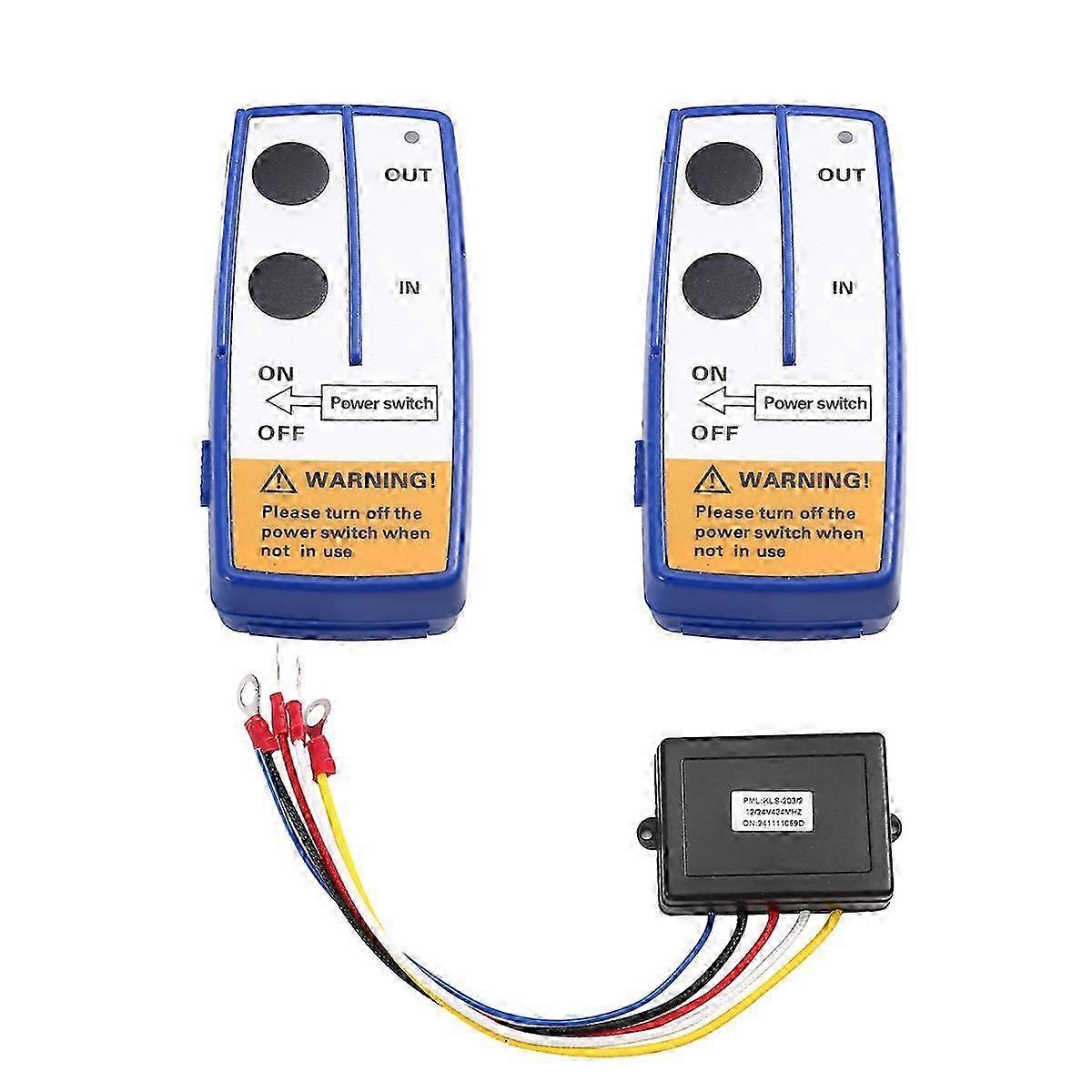 Vinsch Fjärrkontroll Strömbrytare Lyft Dump Bädd 12V Återvinning Bärgningsbil.