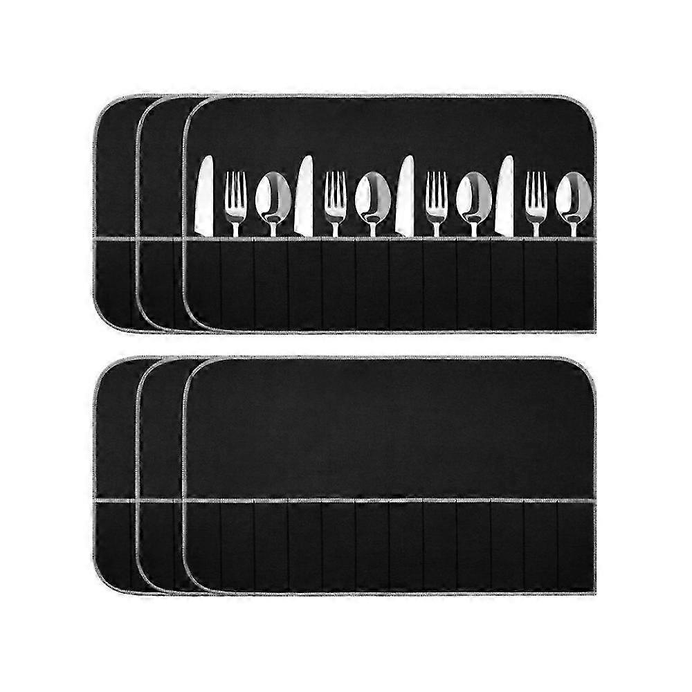 Anti-rust silverware storage bag silverware storage cloth felt tableware protection bag