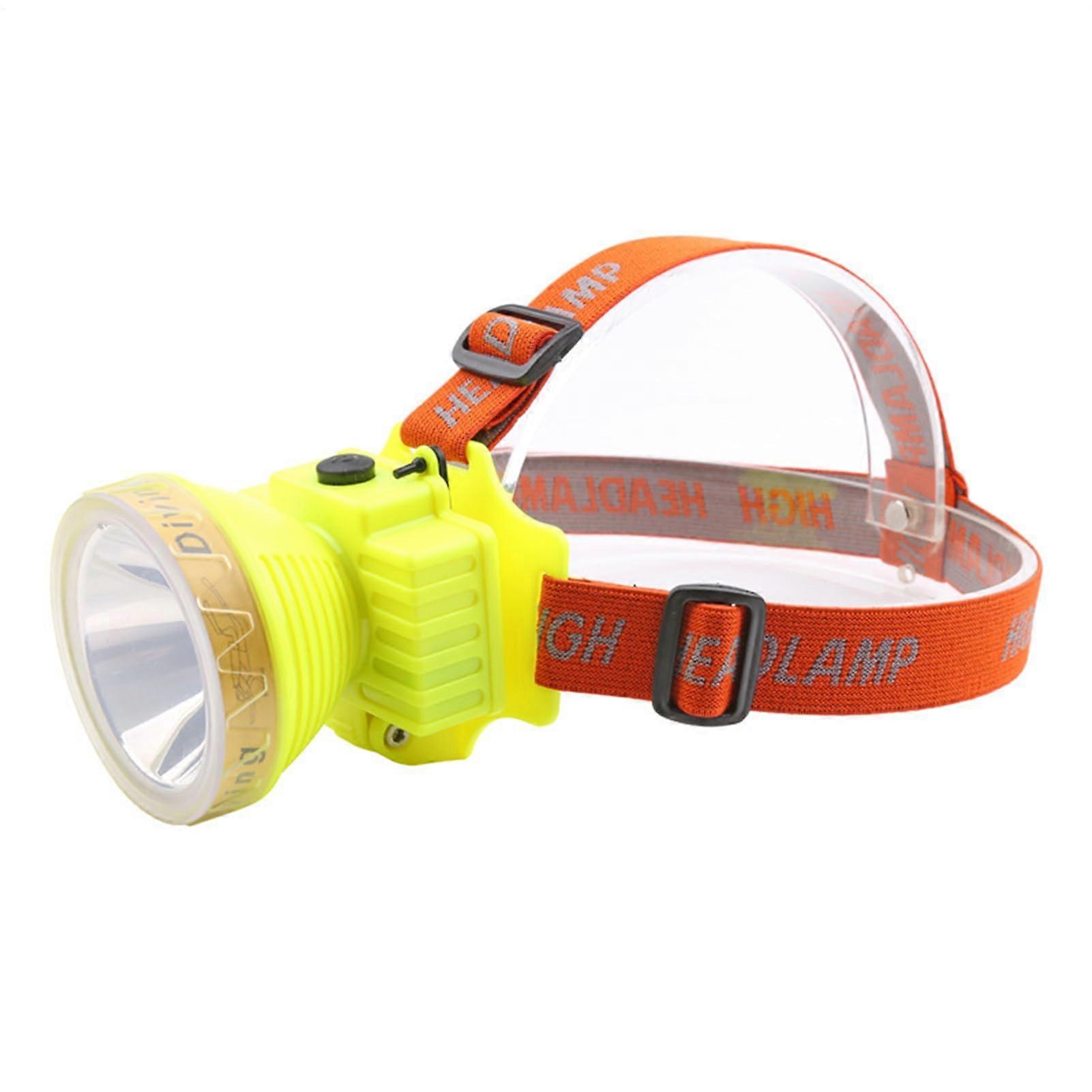 Brightness adjustable underwater searchlight with 3 lighting modes