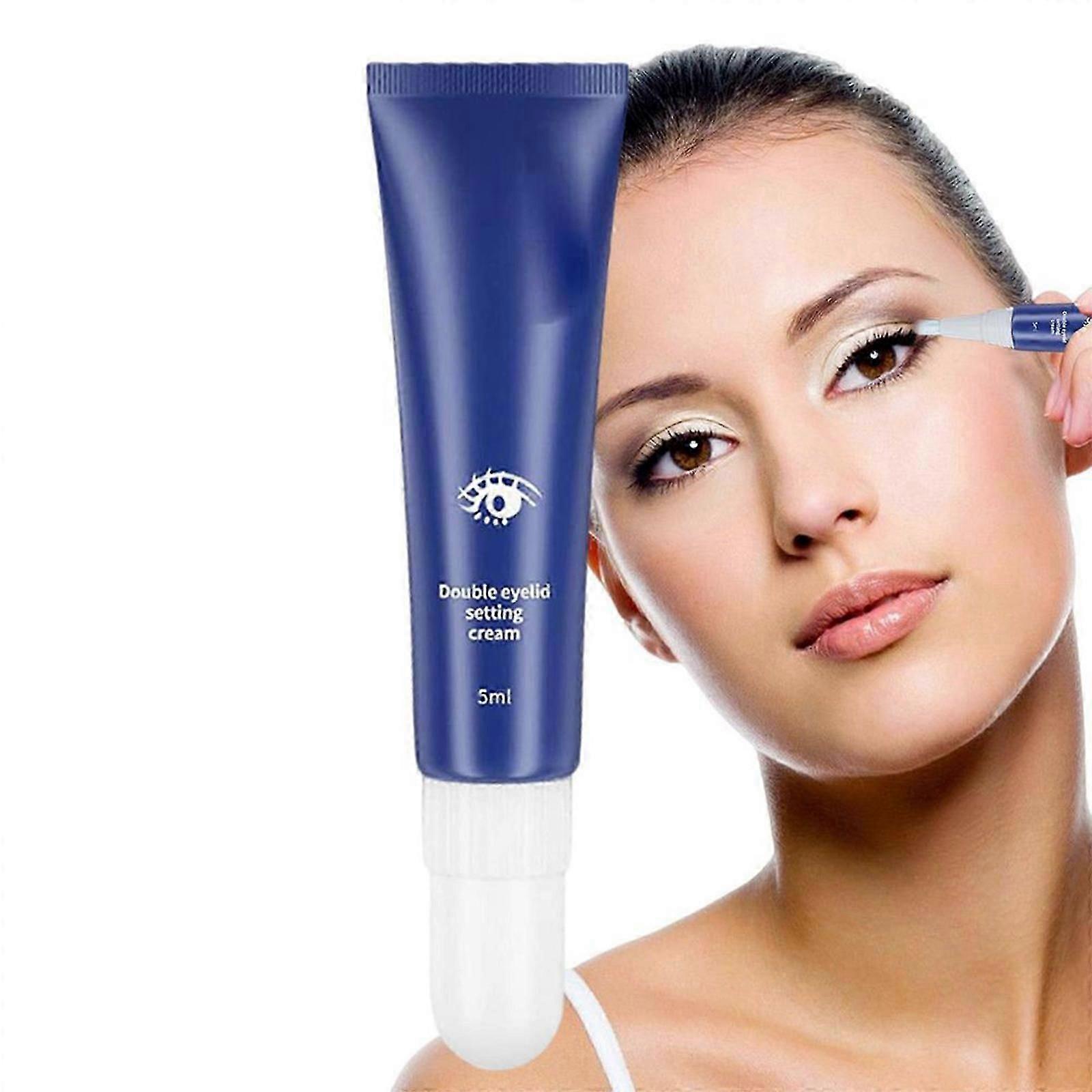 Lifting Eyelid Defining Cream, Double Eyelid Shaping Cream, Eyelid Lift Cream, Long-acting Invisible Double Eyelid Shaping Cream 5ml