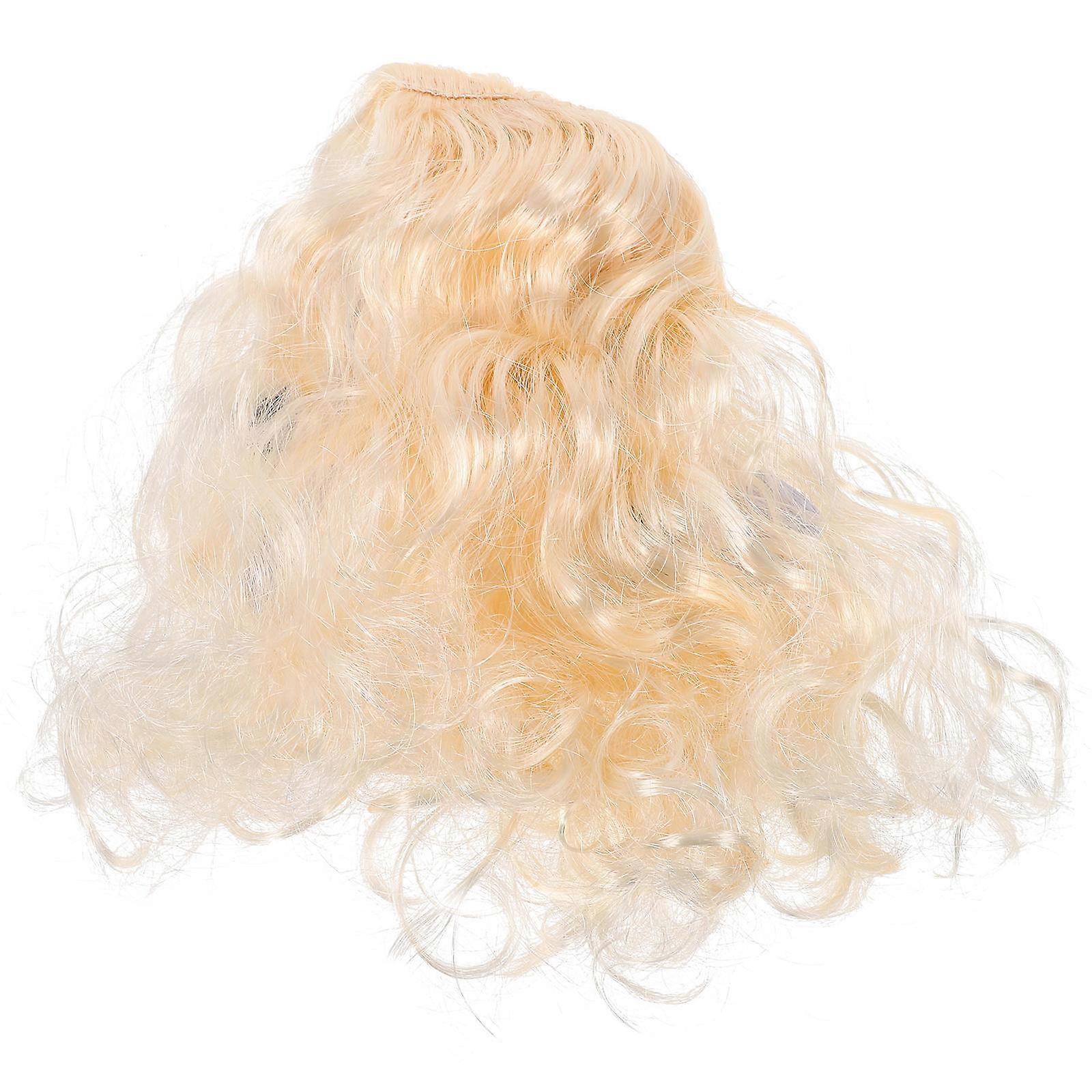 Köpekler ve Kediler için Peruk Naylon Fiber Başlık Aksesuarları Küçük Evcil Hayvan Dekorasyonları