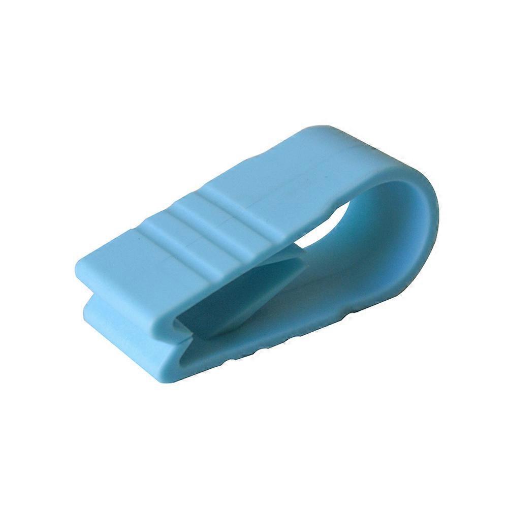 10Pcs Quilt Cover Fixed Clips Blue Anti Slip Holder Perfect For Daily Life Bedding Accessories 7X3cm
