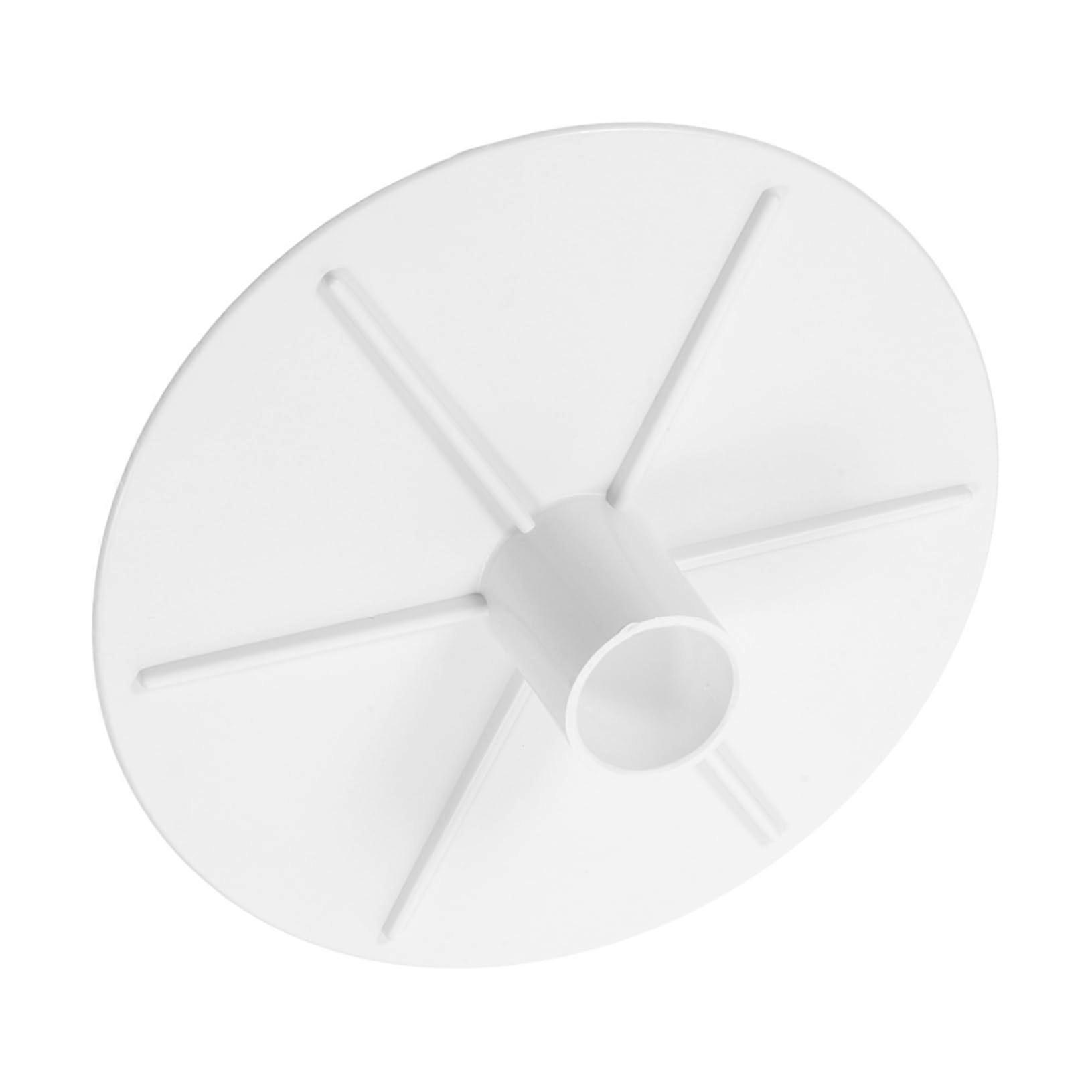 Pool Skimmer Plate Universal Vacuum Plate Adapter for Above Ground Pools White Easy Installation Durable Design