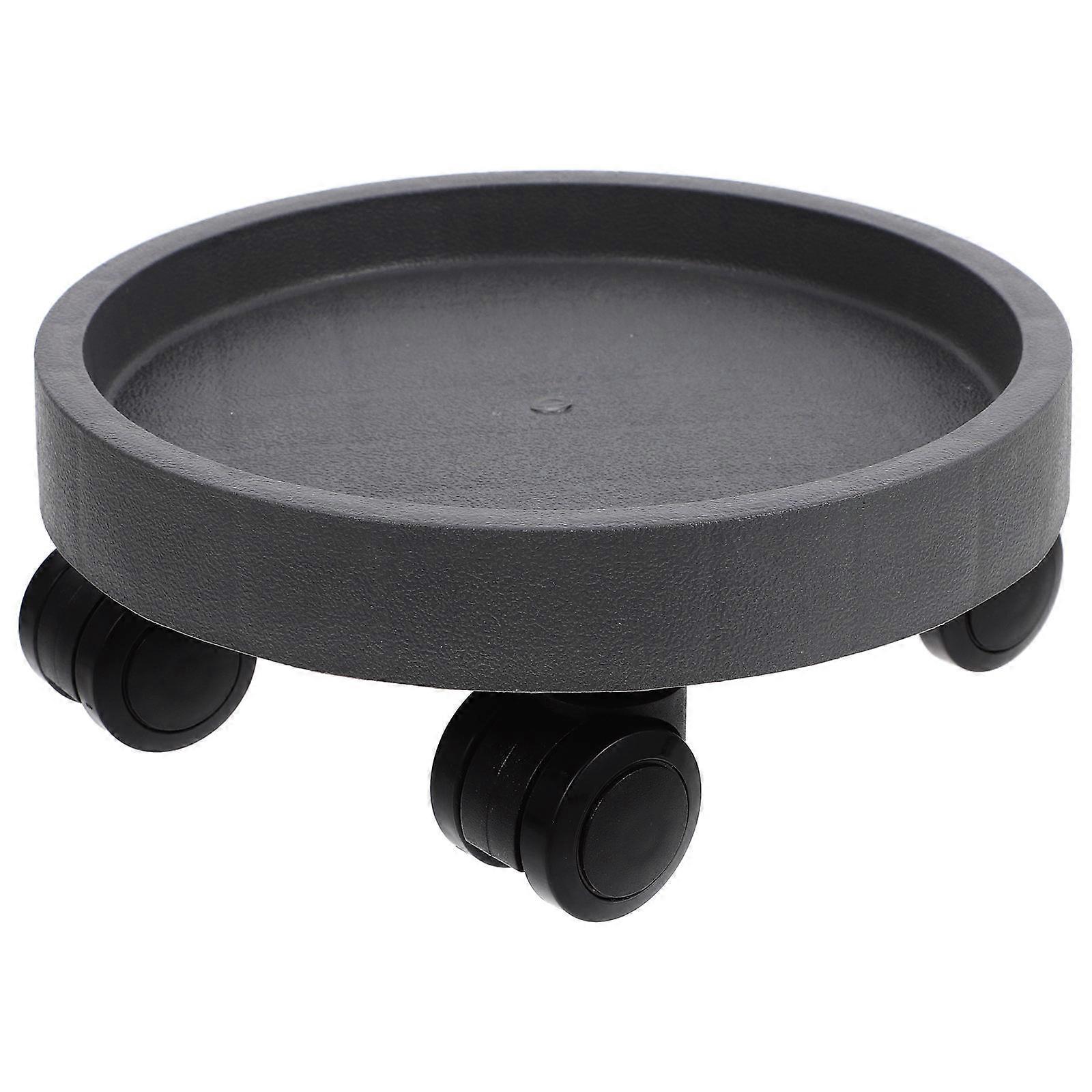 Here's a refined and professional product description based on your input:
**1pc Durable Flowerpot Tray with Hidden Wheels – Removable Plant