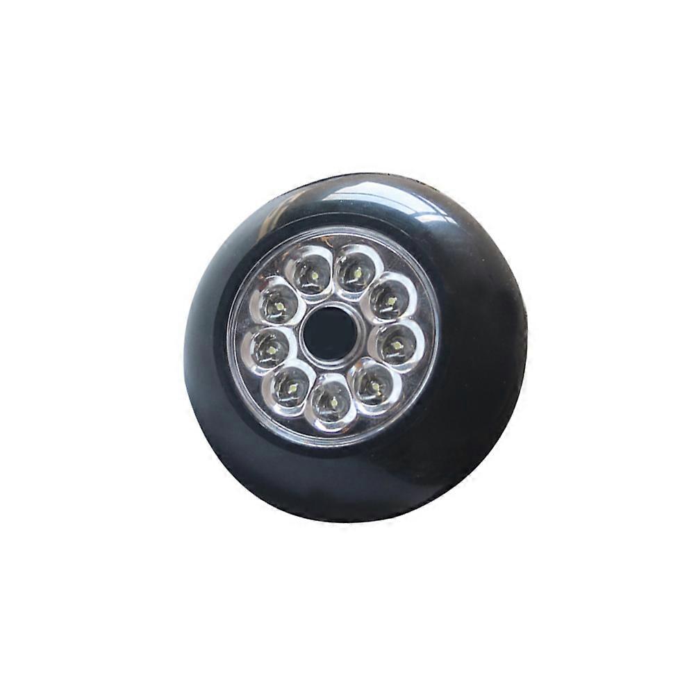 Vehicle Mounted Reading Light for Night Use with Stable ABS PC Material and Multi Purpose Design 3 AAA Battery Not Included Black