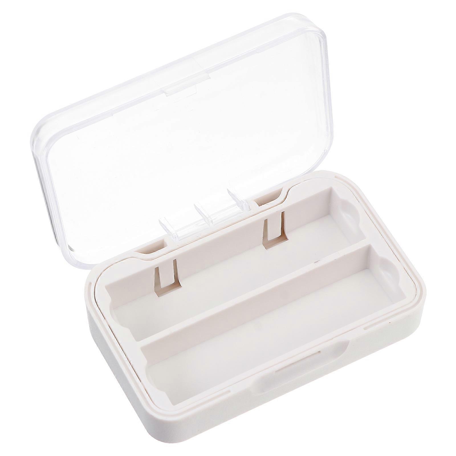 Lipstick Box With Mirror Rectangular Makeup Container 9.8X6Cm Perfect For Travel 1Pcs