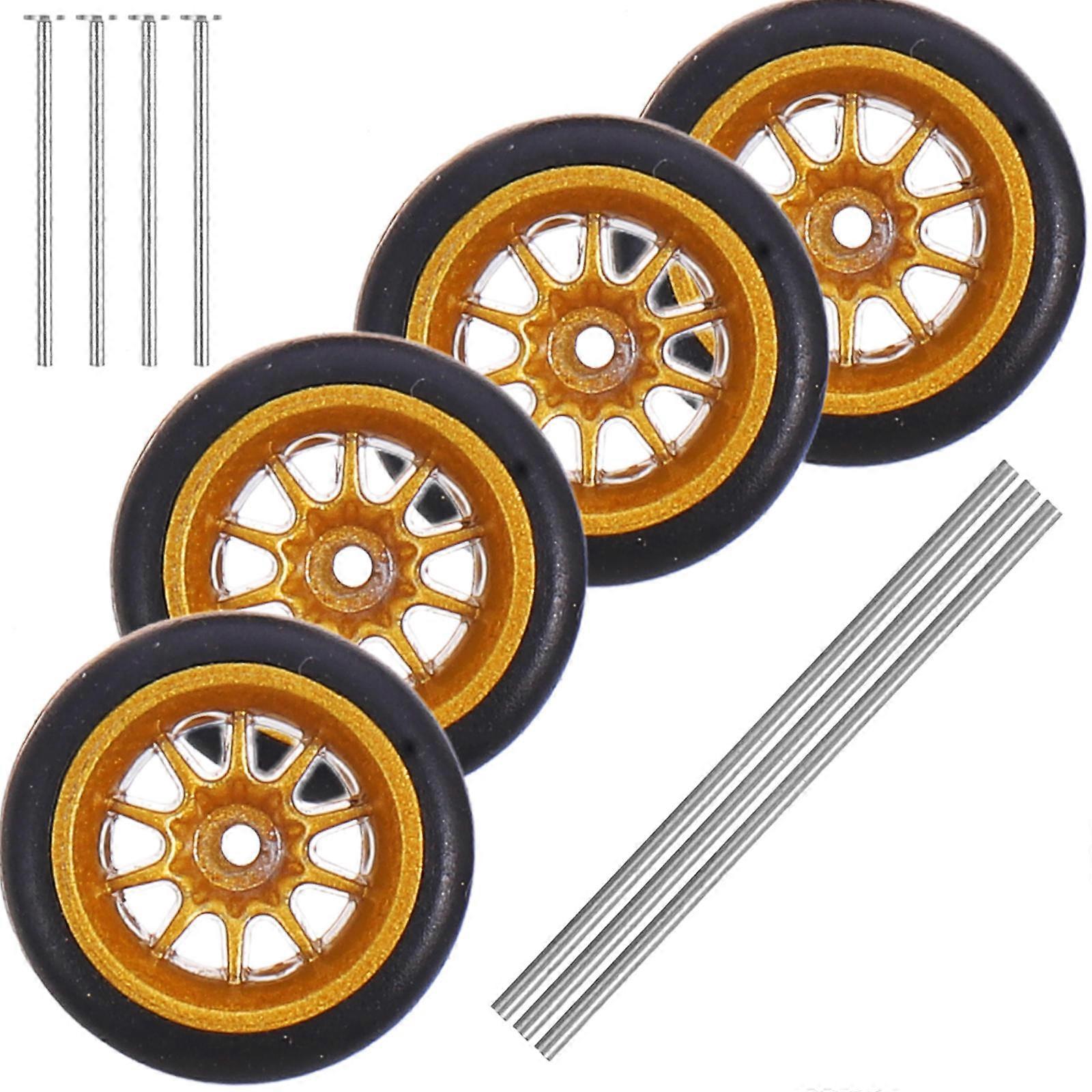 Toy Car Accessories Set Of Remote Control Cars Wheel For Car Model Assorted Color Replacement Wheels 1 Set