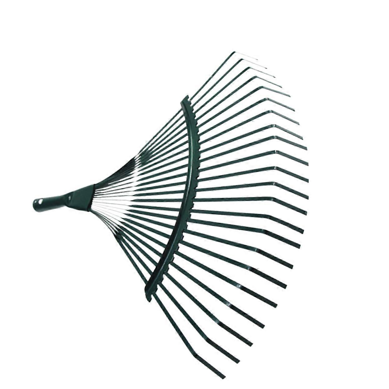 Garden Rake 2-Piece Set With Wooden Handle, Leaf Rake For Garden Cleaning, Durable For Efficient Leaf And Dirt Removal