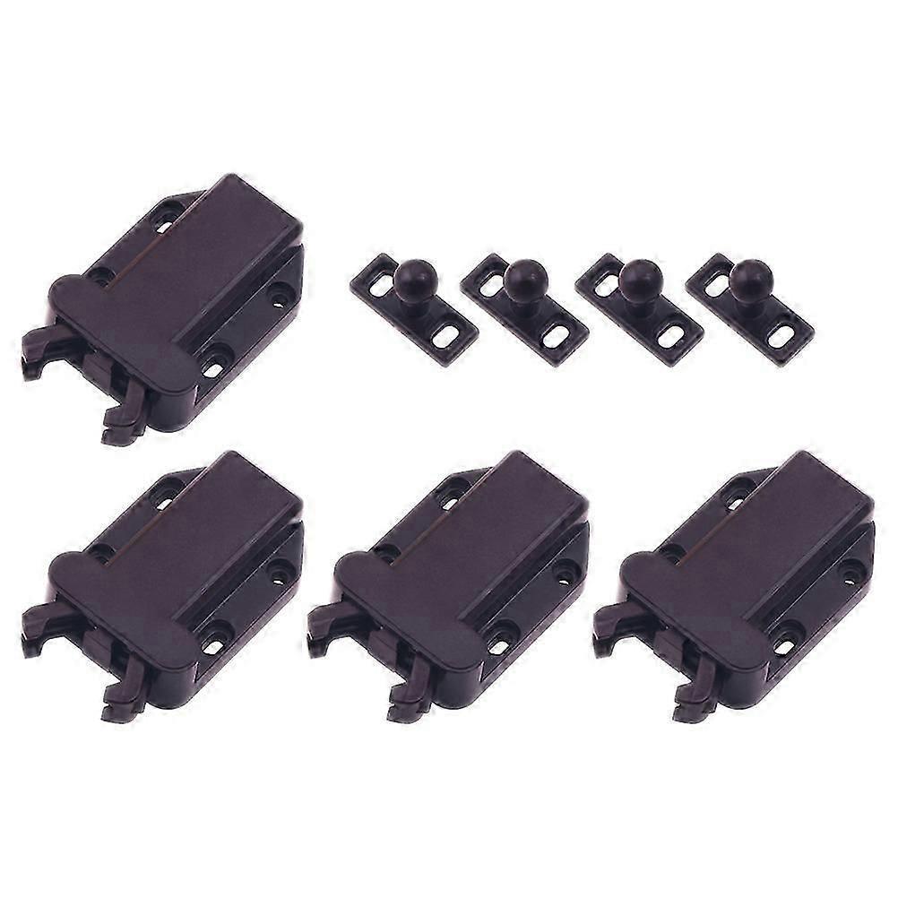 Press Open Lock Push Catch Latch Automatic Spring Lock for Cupboard Doors 4Set